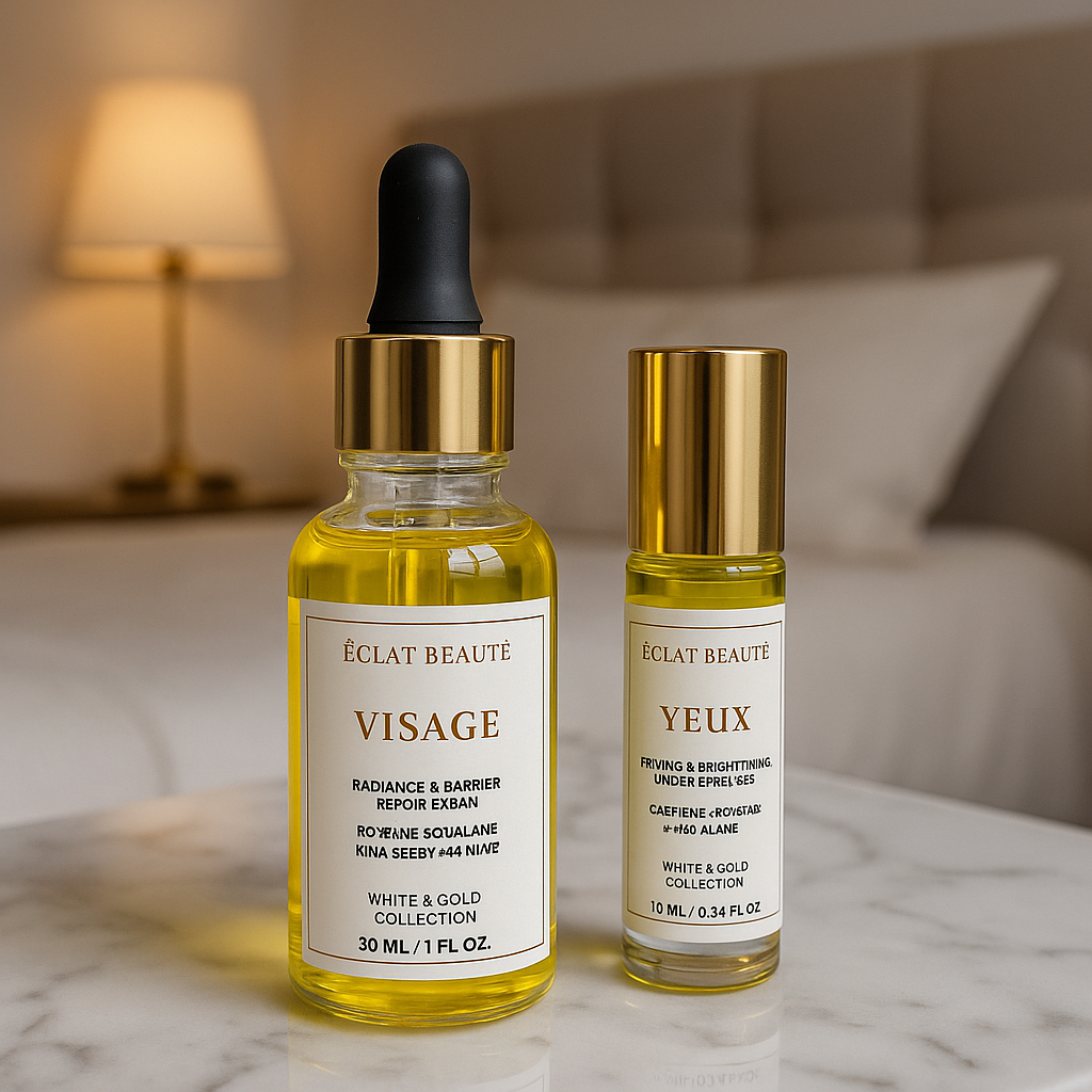 ÉCLAT Radiance Duo – Face & Eye Elixirs | ÉCLAT Beauté