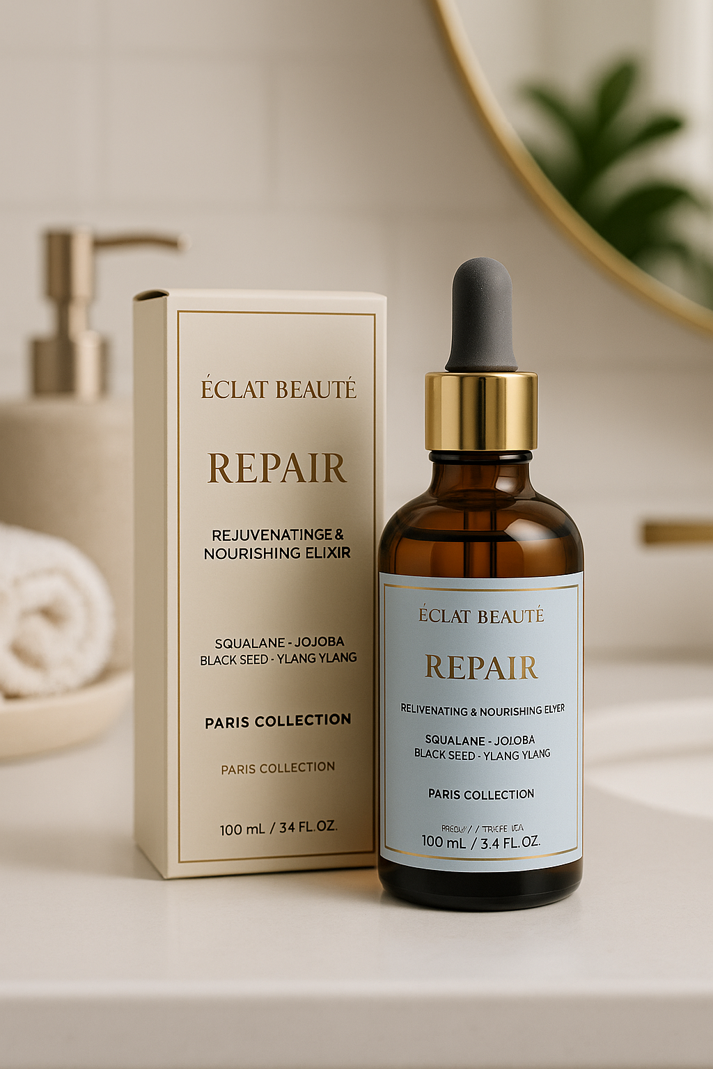 ÉCLAT REPAIR – Hair Elixir - Rejuvenating & Nourishing