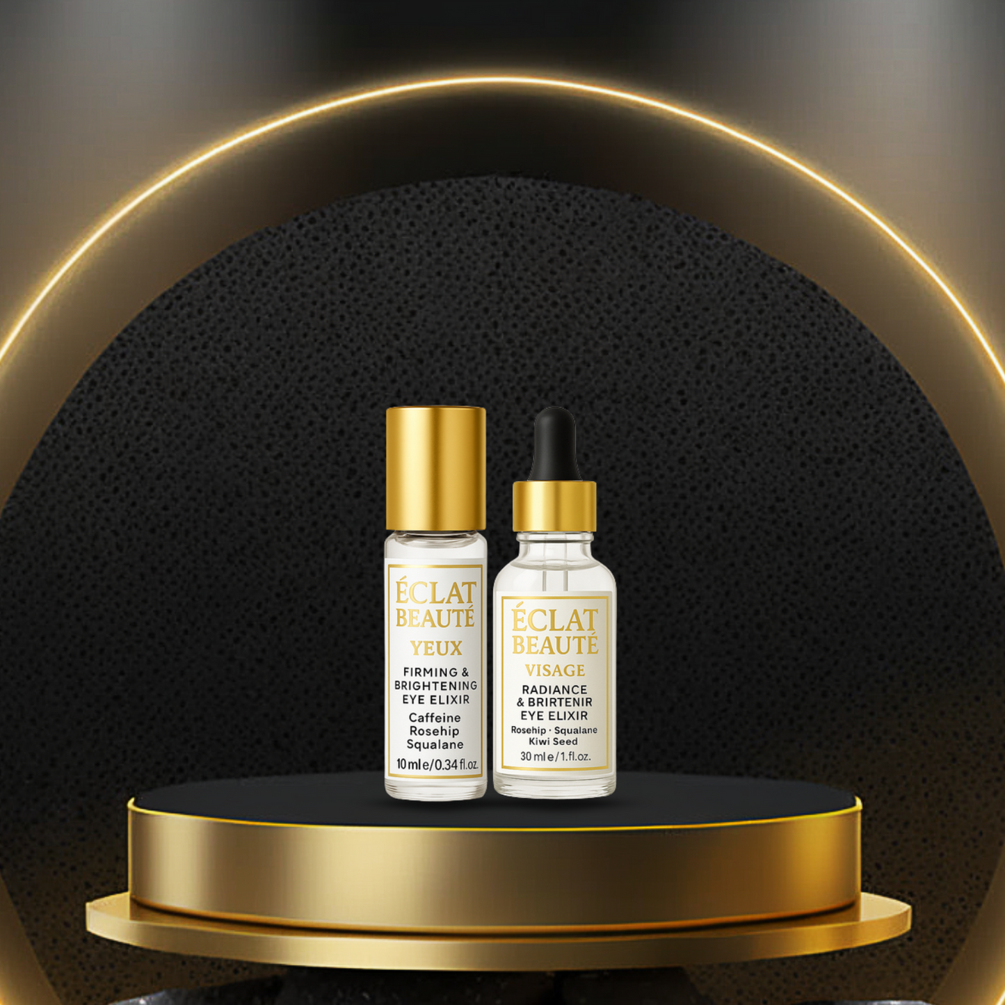 ÉCLAT Radiance Duo – Face & Eye Elixirs | ÉCLAT Beauté